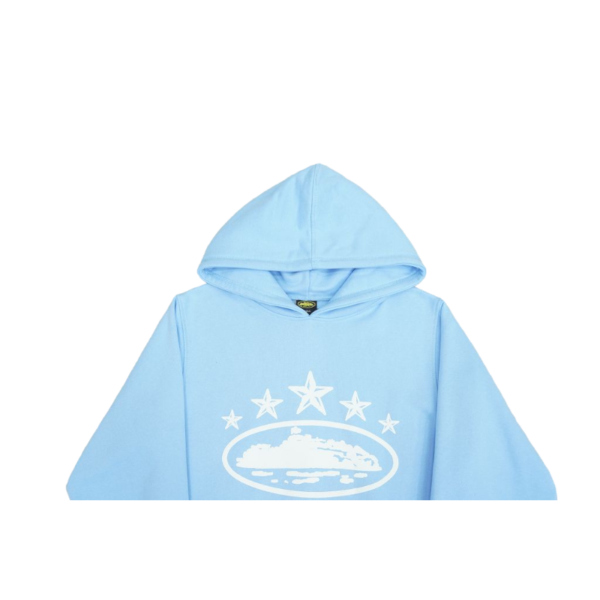 Corteiz Hoodie 5 Starz Alcatraz Baby Blue