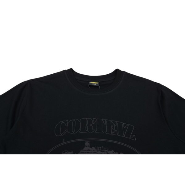 Black Corteiz OG Alcatraz T-Shirt Triple
