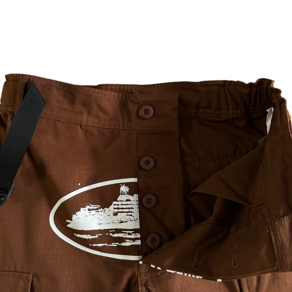 Corteiz Guerillaz* Cargo Brown - Image 3