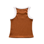 Corteiz Contrast Allstarz Tank Top Brown - Image 3