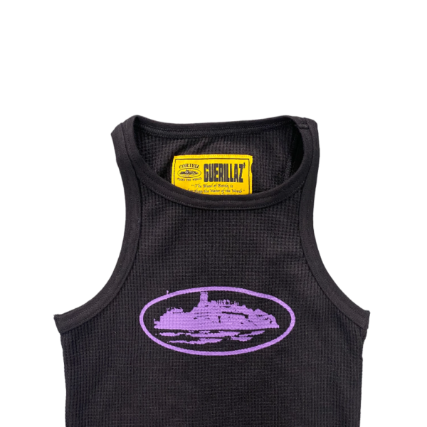 Corteiz Allstarz Tank Top Black/purple