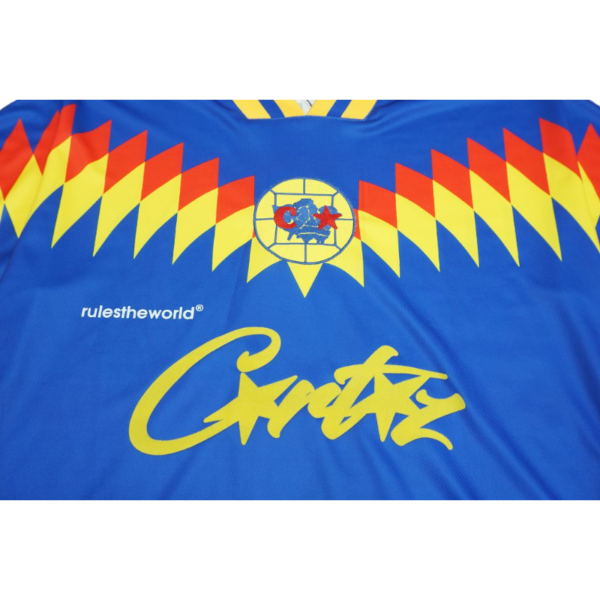 Corteiz Club RTW Football T-Shirt Blue