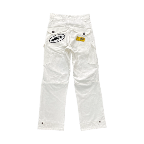 Corteiz Strom Cargos White - Image 2