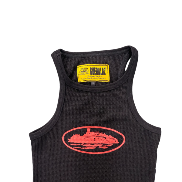 Corteiz Allstarz Tank Top Black/Red