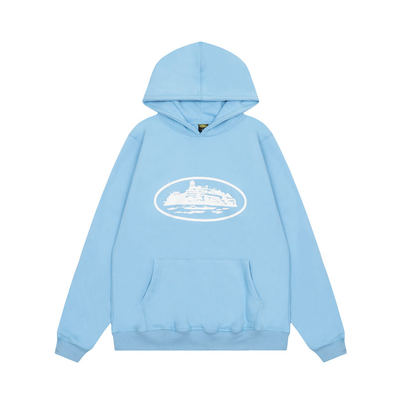 Corteiz Alcatraz Blue Baby Hoodie