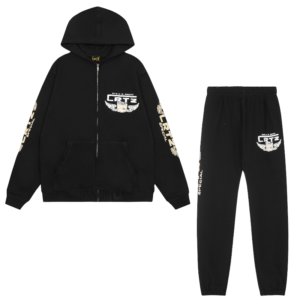 Corteiz Gasolina Tracksuit Black