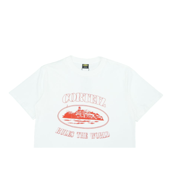 Corteiz Rules The World T-Shirt White