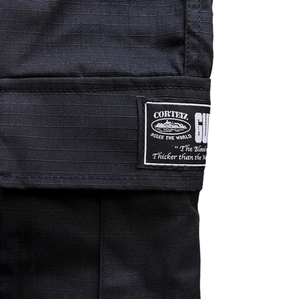 Corteiz Guerillaz Cargo Triple Black
