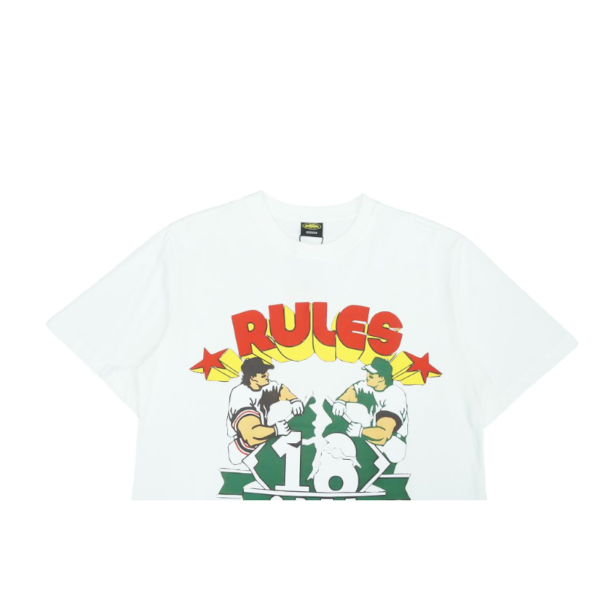 White Corteiz Rtw Baseball T-Shirt