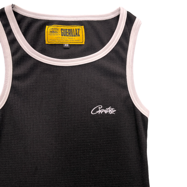 Corteiz Contrast Allstarz Tank Top Black - Image 9