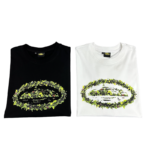 Corteiz Alcatraz Grass Round T-shirt White